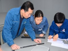 公司舉辦色差、色棋測試