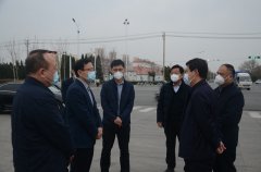 市、區領導來公司調研指導疫情防控等工作